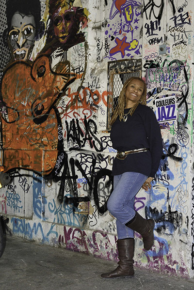 Joan and graffiti